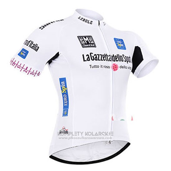 2015 Odziez Rowerowa Giro D'wlochy Bialy Krotkie Rekawy i Rowerowe Szelkach